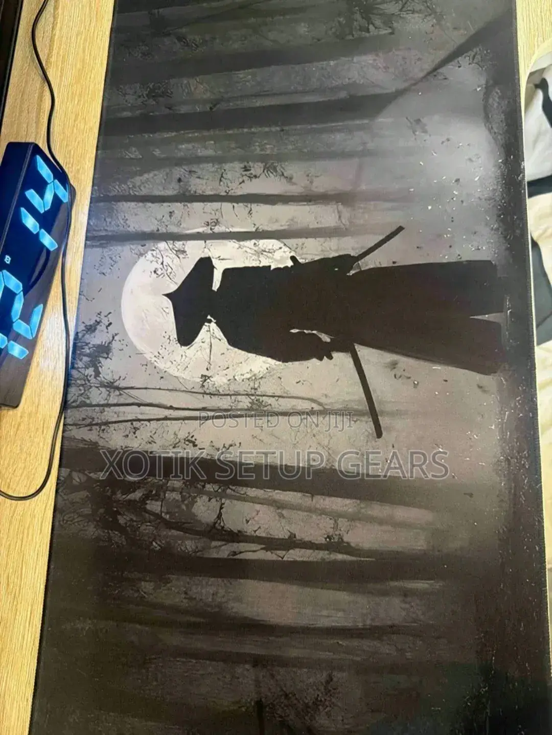 60 X 30 X 0.2cm Moonlit Ronin Themed Mouse Pad - Desk Mat