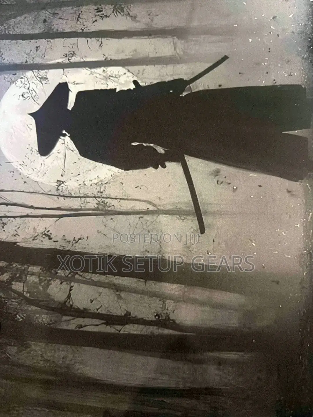 60 X 30 X 0.2cm Moonlit Ronin Themed Mouse Pad - Desk Mat