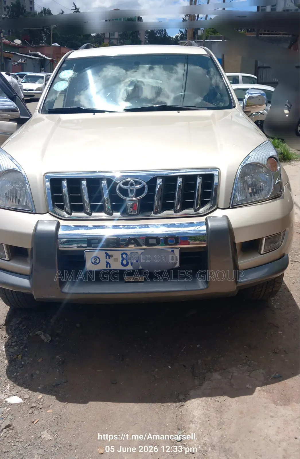 Toyota Land Cruiser 2008 Purple
