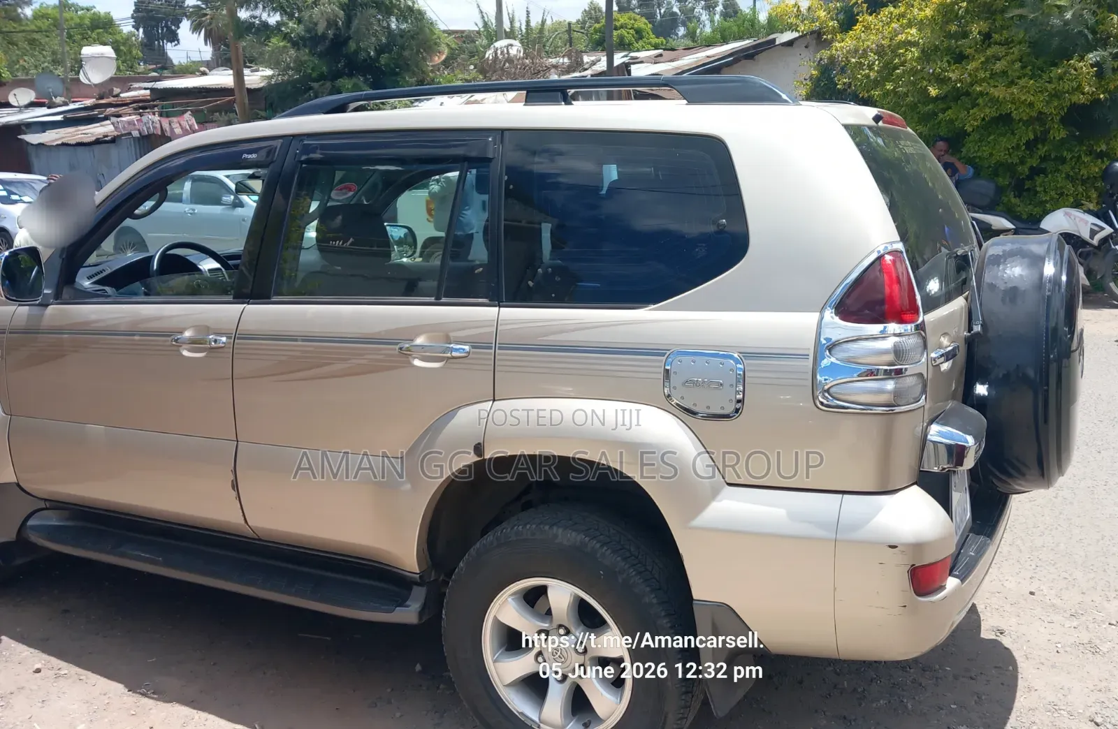Toyota Land Cruiser 2008 Purple