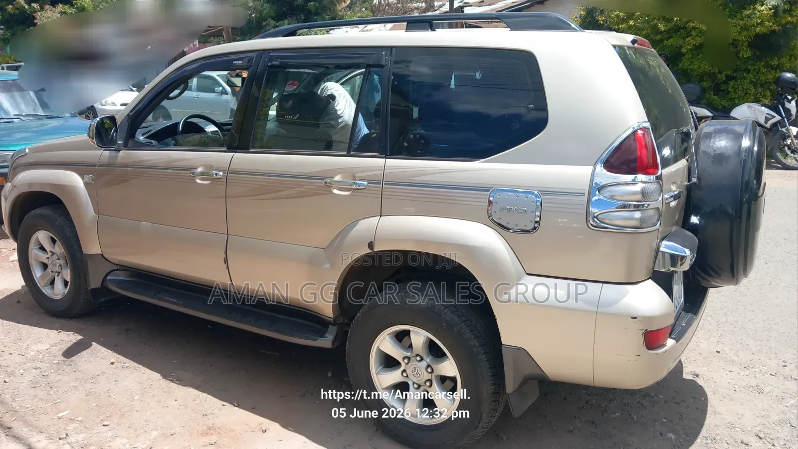 Toyota Land Cruiser 2008 Purple