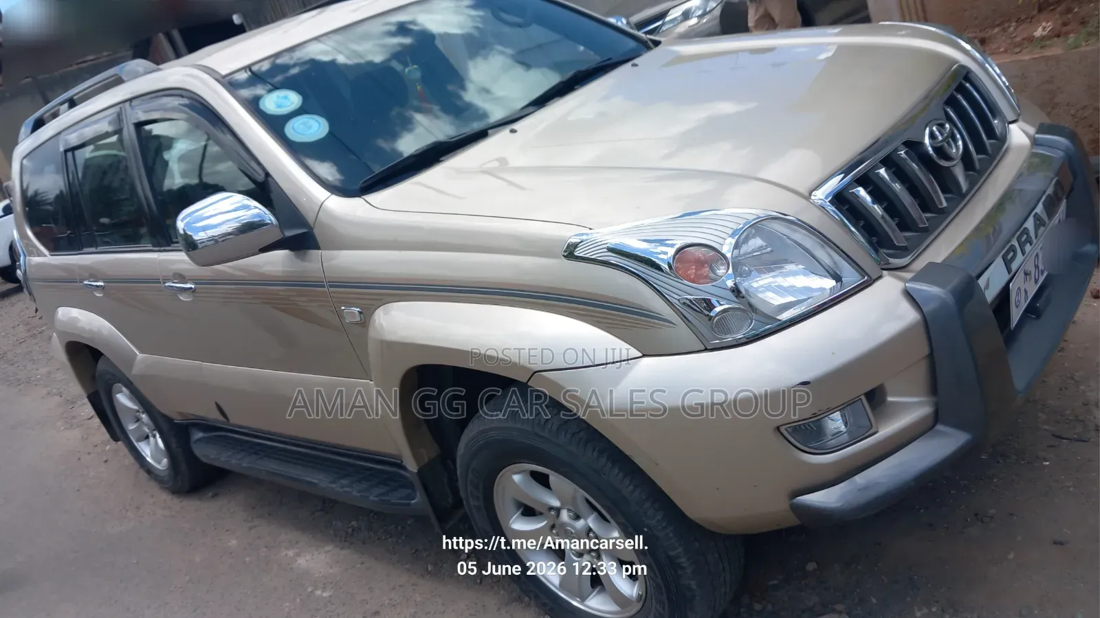 Toyota Land Cruiser 2008 Purple