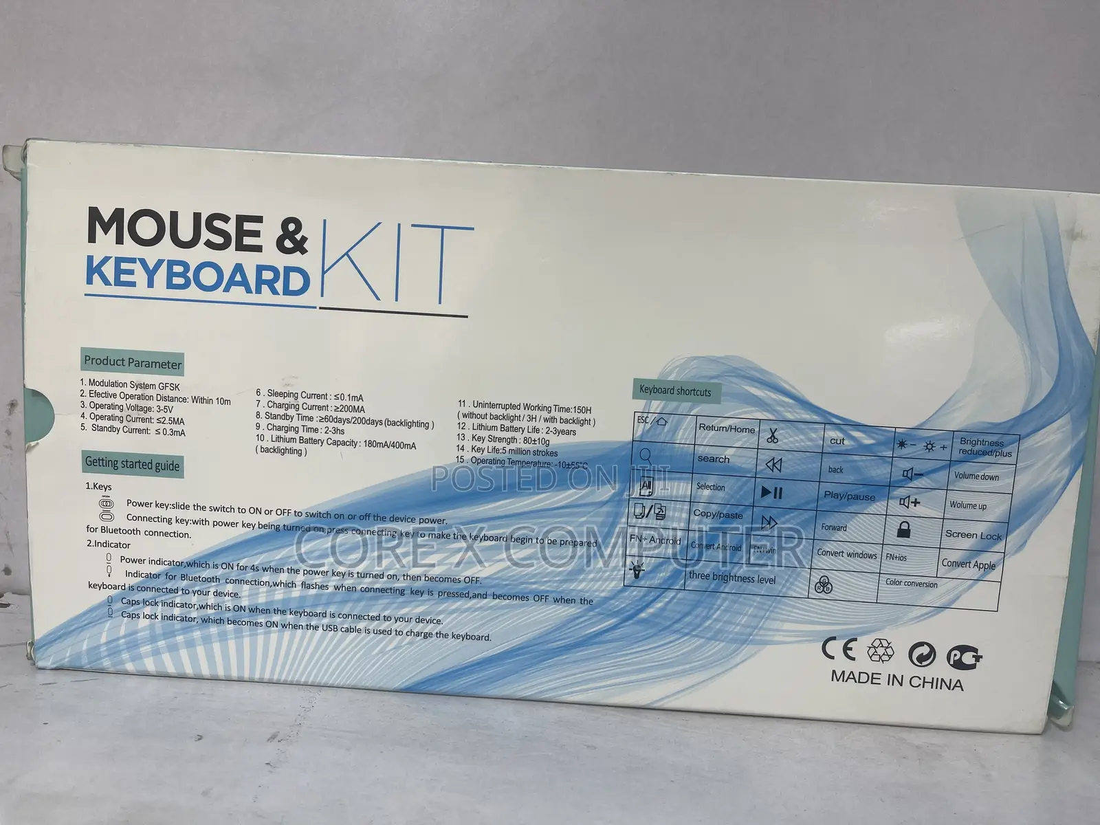 Wireless Mouse Keyboard