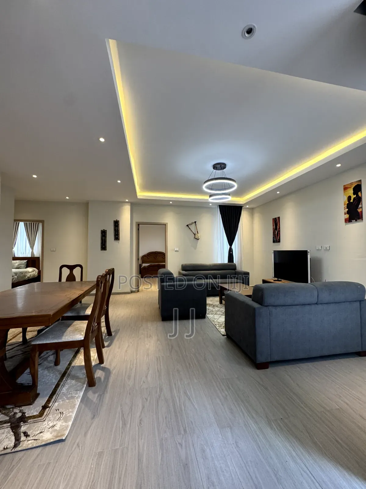Furnished 3bdrm Apartment in Bole for rent