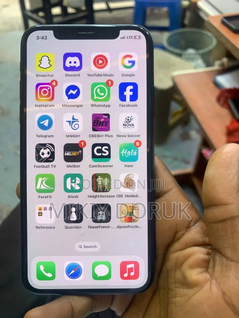 Apple iPhone X 64 GB Black