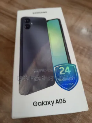 New Samsung Galaxy A06 64 GB Black