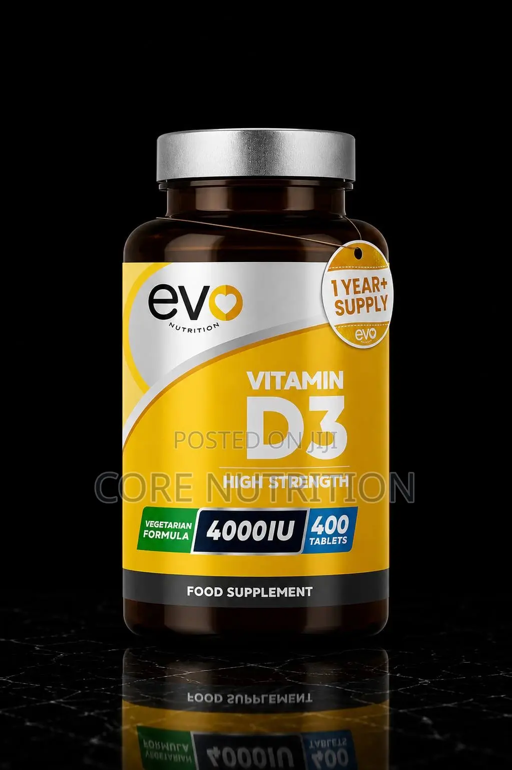 Vitamin D3 High Strength , 4000iu , 400 Tablets