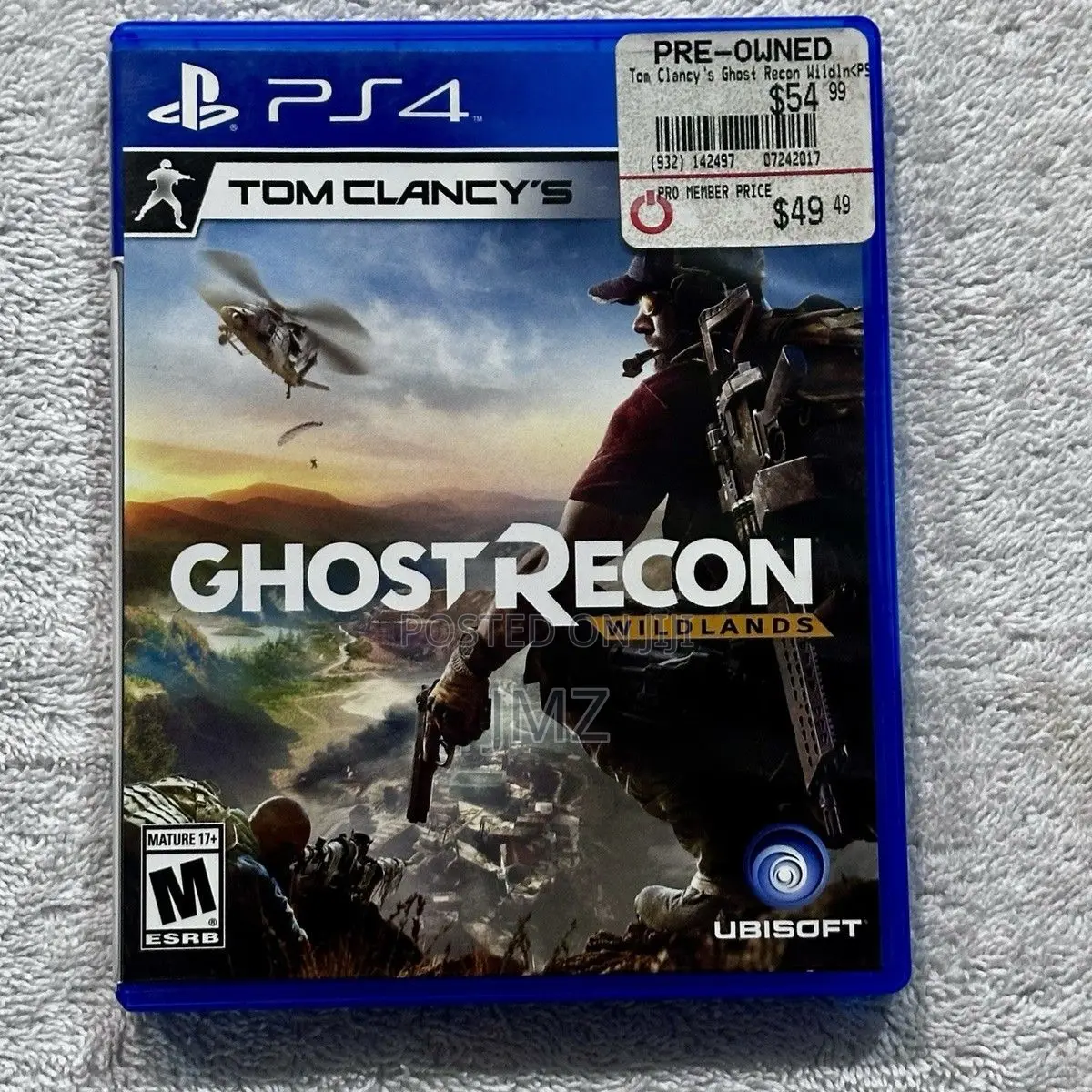 Tom Clancy Ghost Recon Wildlands Ps4 Cd Game