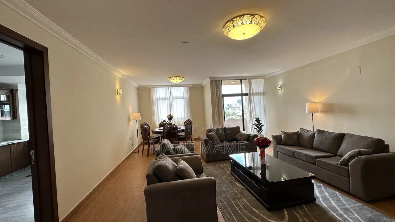Furnished 3bdrm Apartment in Bole for rent