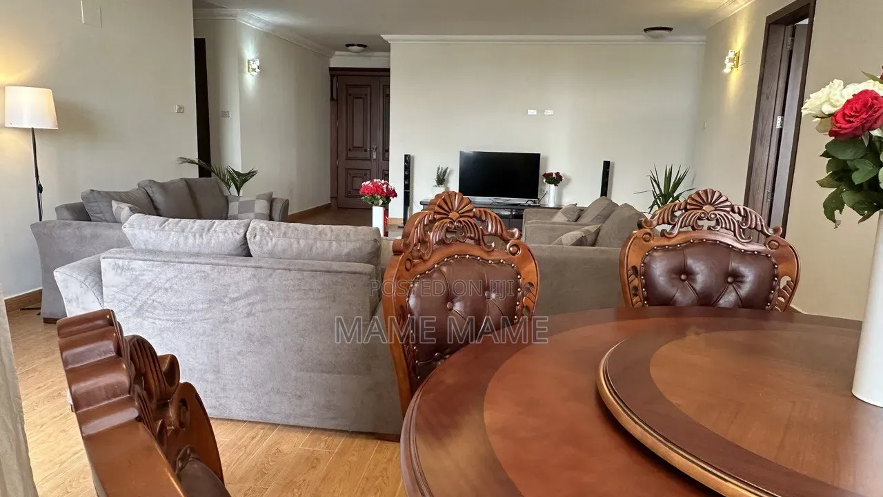 Furnished 3bdrm Apartment in Bole for rent