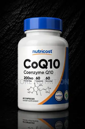 Coq10 ( Coenzyme Q10) , 200mg ,60 Capsules