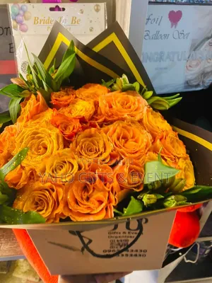 Orange Flower Bouquet