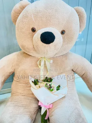 3xl Brown Teddy Bear With Gift