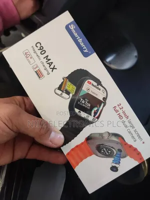 Original ባለ ሲም ስማርት ዋች C90 Max 2.0′′ Super Hd Screen Memory 64gb