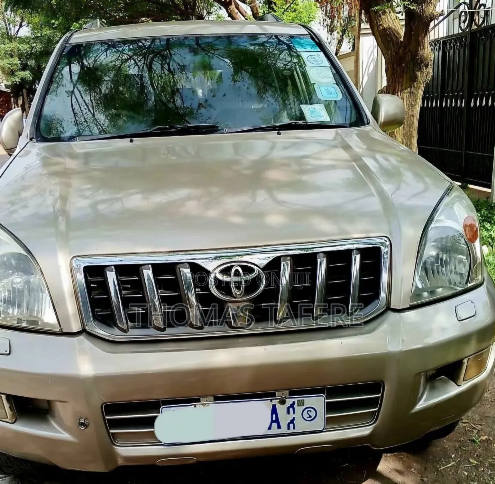 Toyota Land Cruiser 2006 Beige