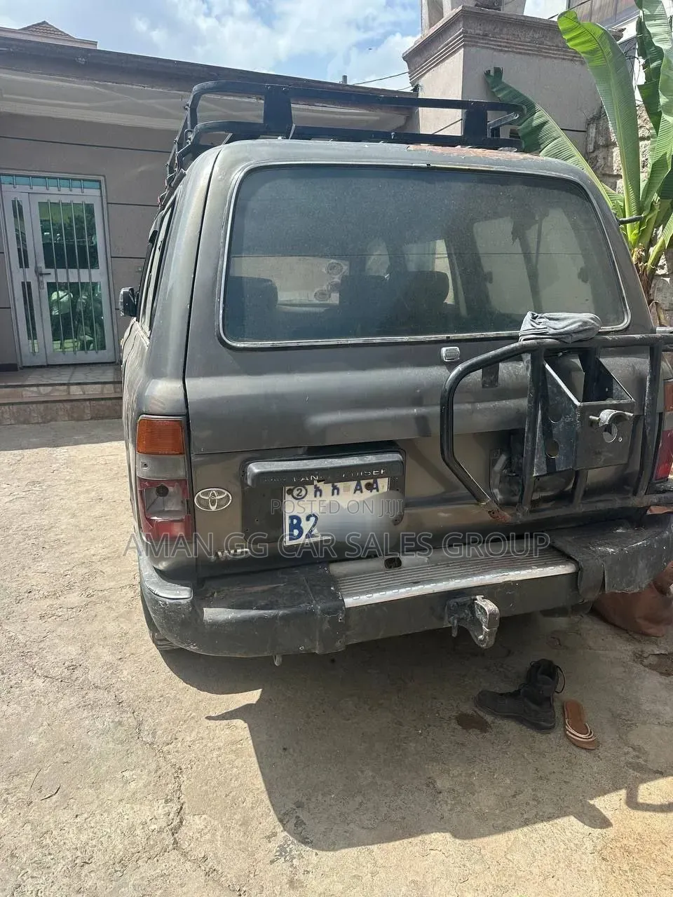 Toyota Land Cruiser 1990 Gray