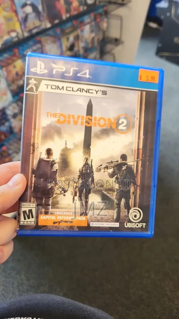 Tom Clancy the Division 2 Ps4 Cd Game