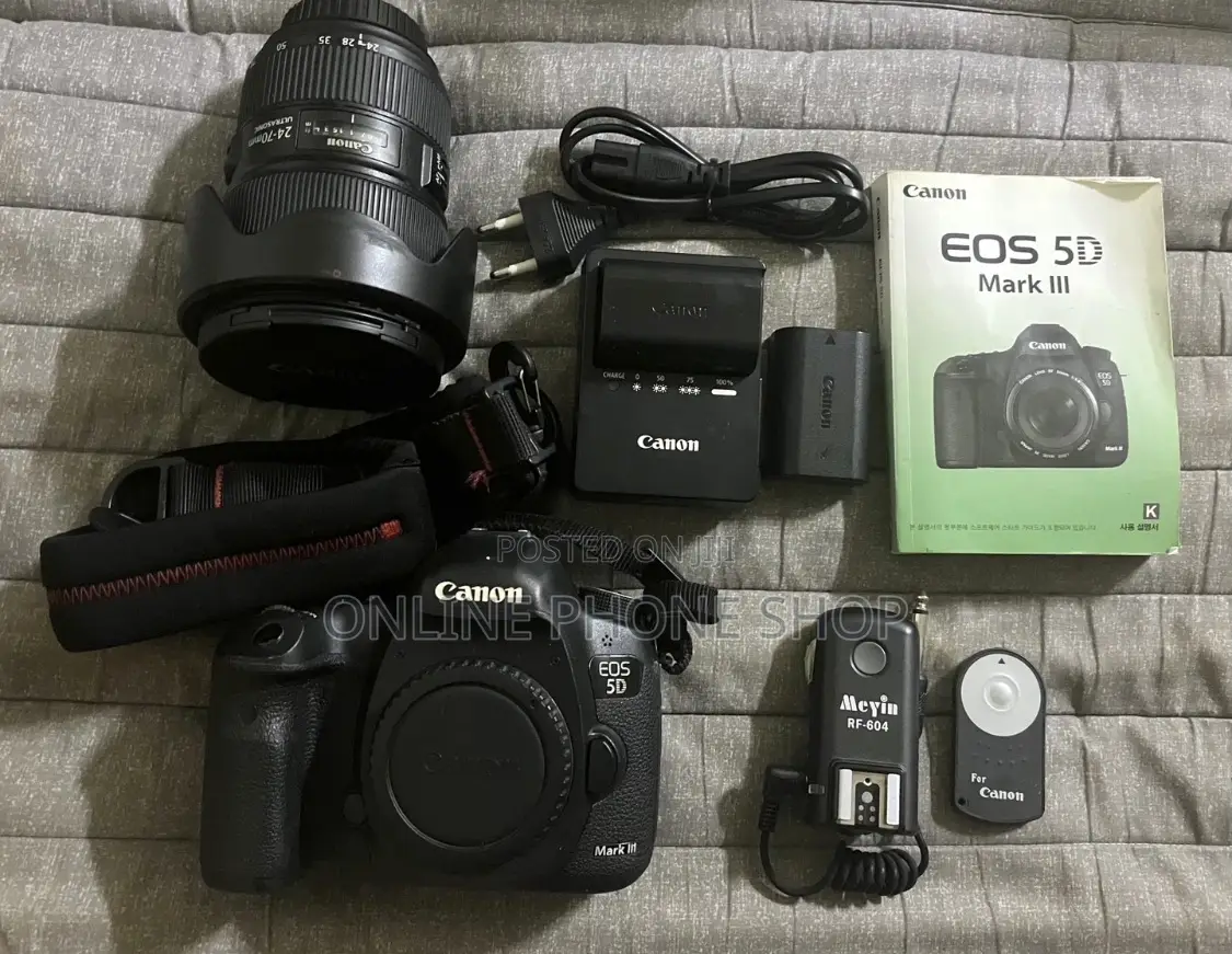 Canon Eos 5d Mark Ill Body and 24-70mm Lens
