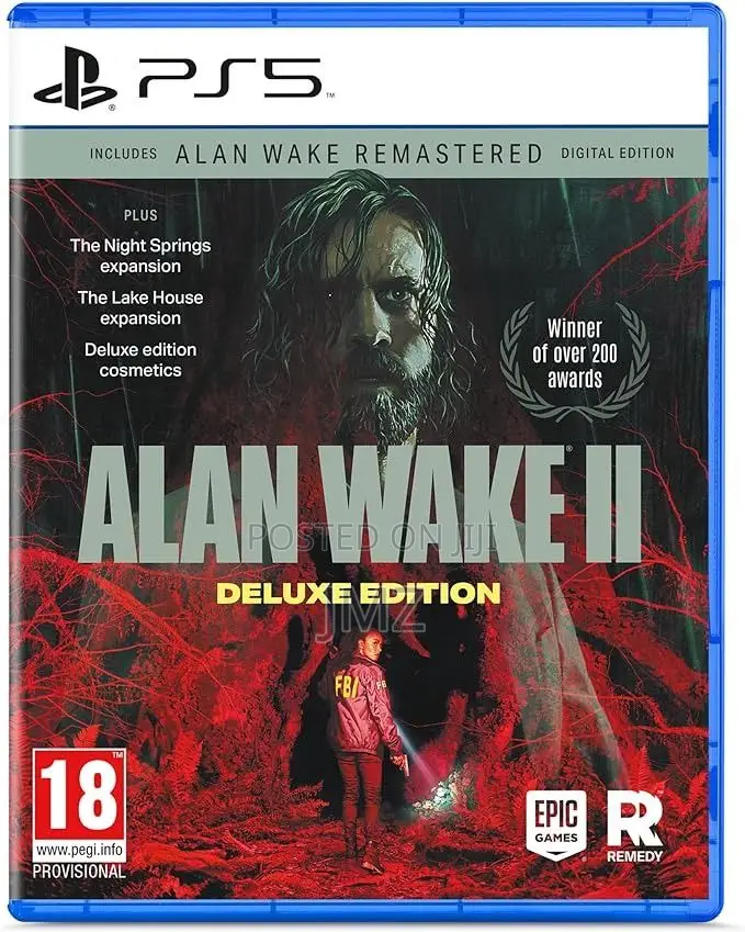 Alan Wake 2 Ps5 Cd Game