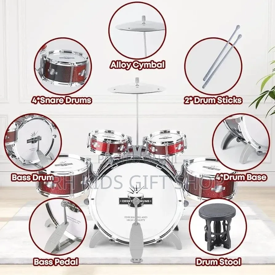 Kids Drum Set ( Free Delivery )