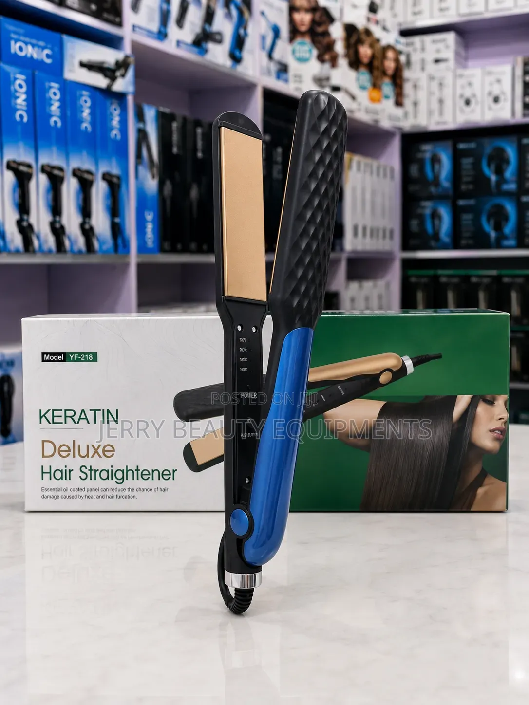 Keratin Deluxe Hair Straightener
