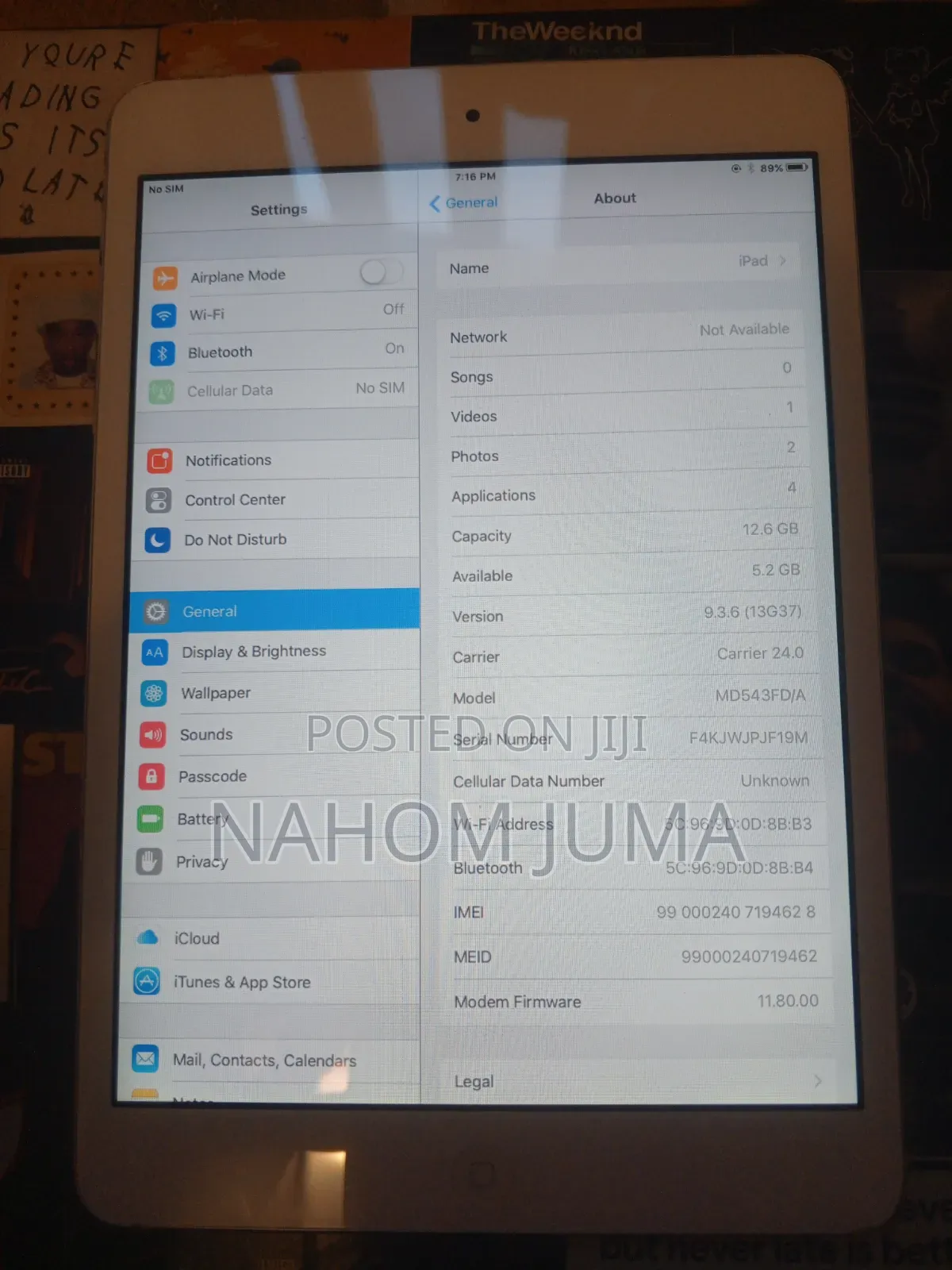 Apple iPad 9.7 16 GB White