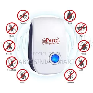 Electronic Pest Repeller ነፍሳት እና ተባዮችን እስከ መጨረሻ ድረስ ያስወግዳል!