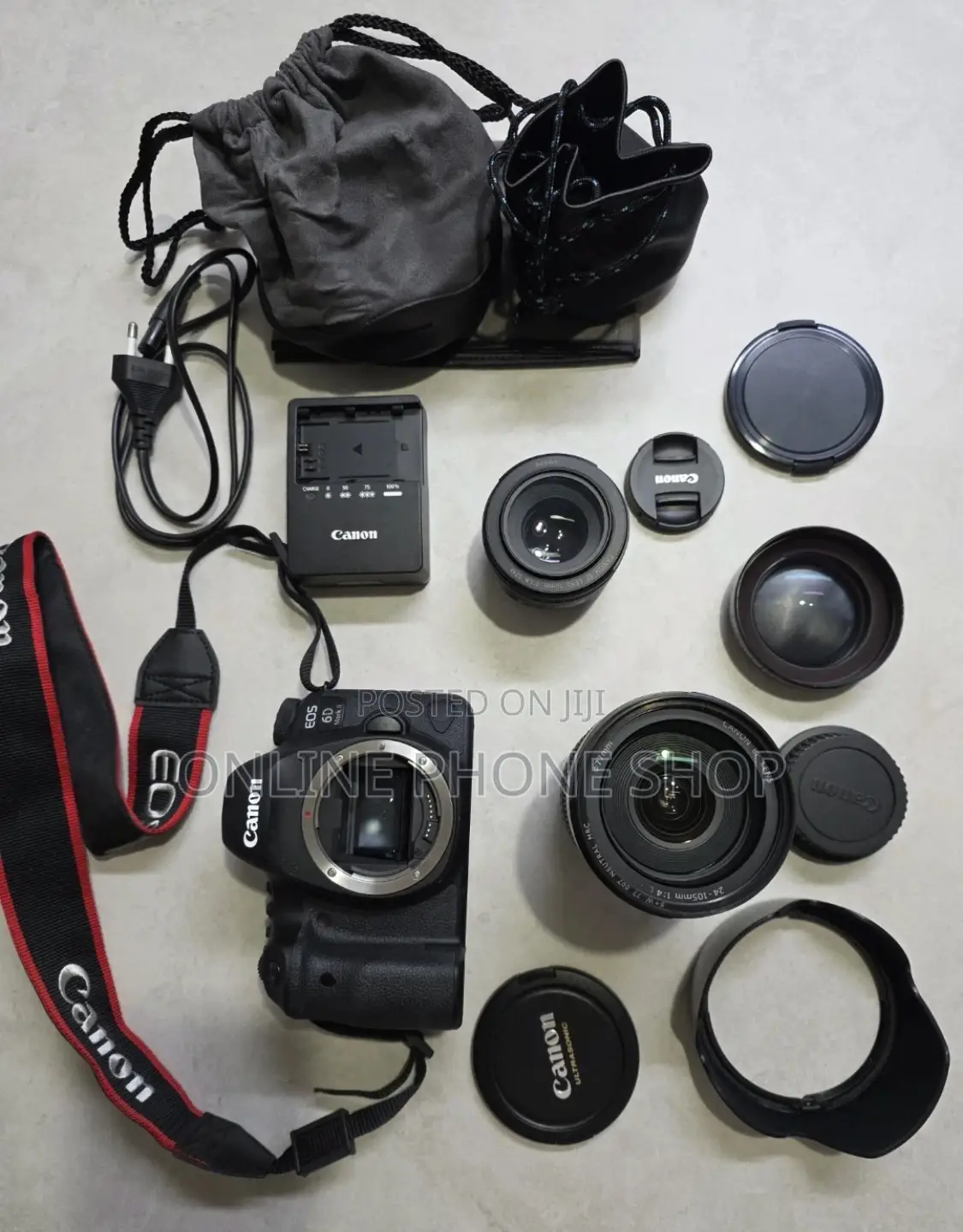 Canon Eos 6d Mark2 Camera Body and Lens Box Full Set Korean Genuine