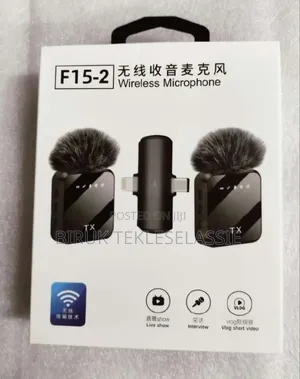F15-2 Dual Noise Cancelling Wireless Microphone for iPhone/Type C