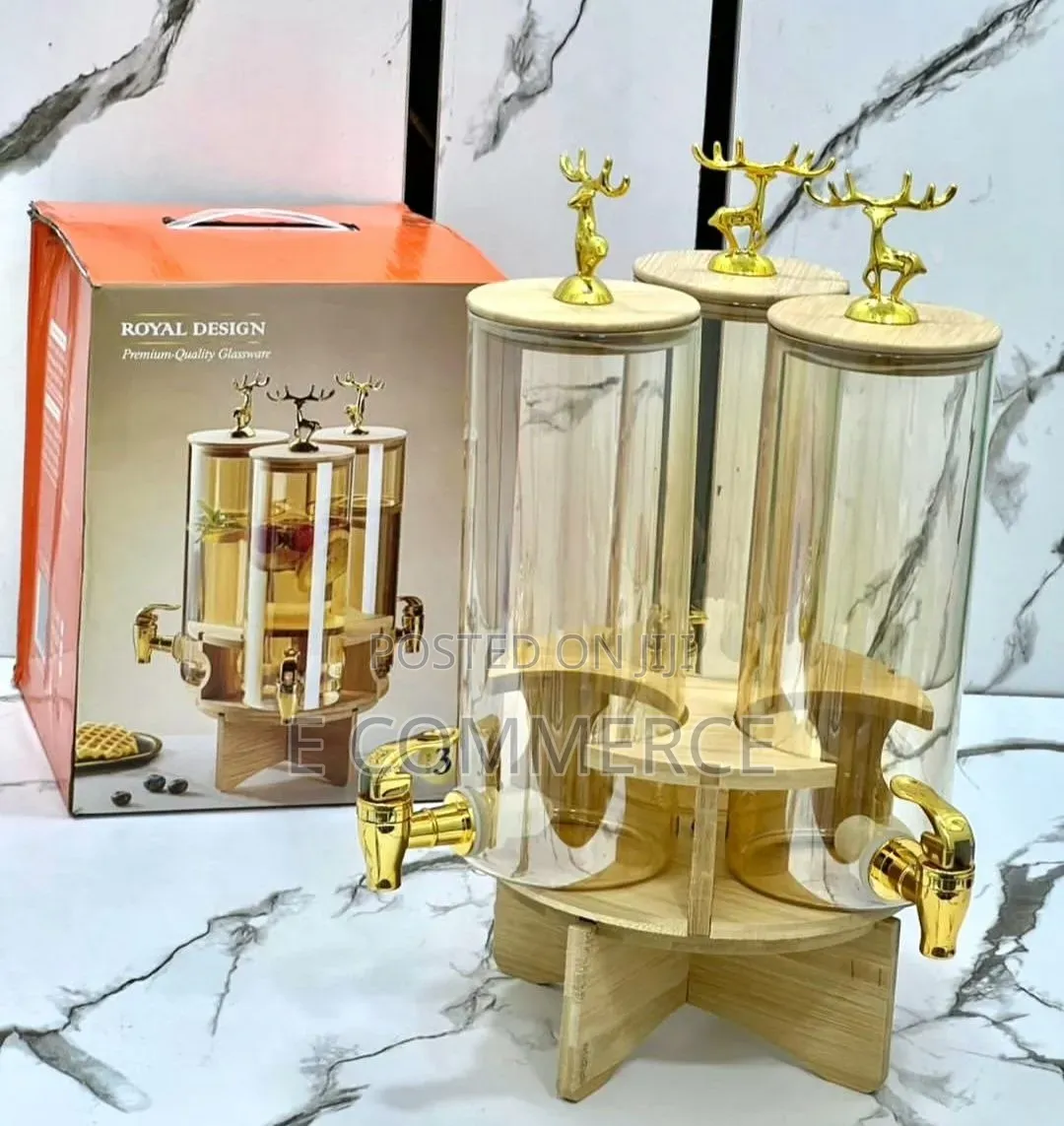 3 In 1 Revolver Glass Dispenser