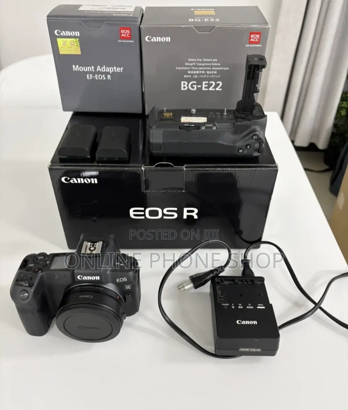Canon Eos R Full Frame Mirrorless Camera Full Set
