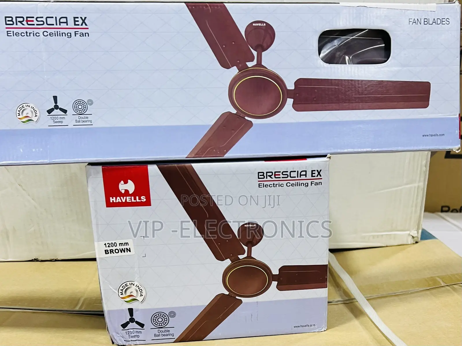 ሀቨለሰ 56” Ceiling Fan Powerful Airflow Elegant Home Comfort