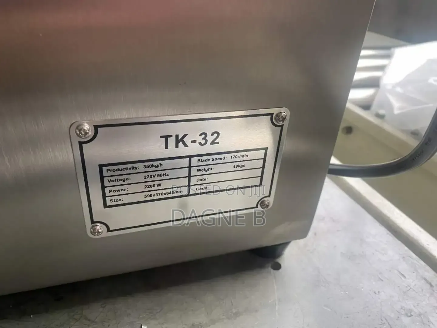 Horus Tk-32 High-Efficiency Meat Grinding ሆረስ ቲኬ-32 ከፍተኛ ብቃት ያለው ስጋመፍጫ