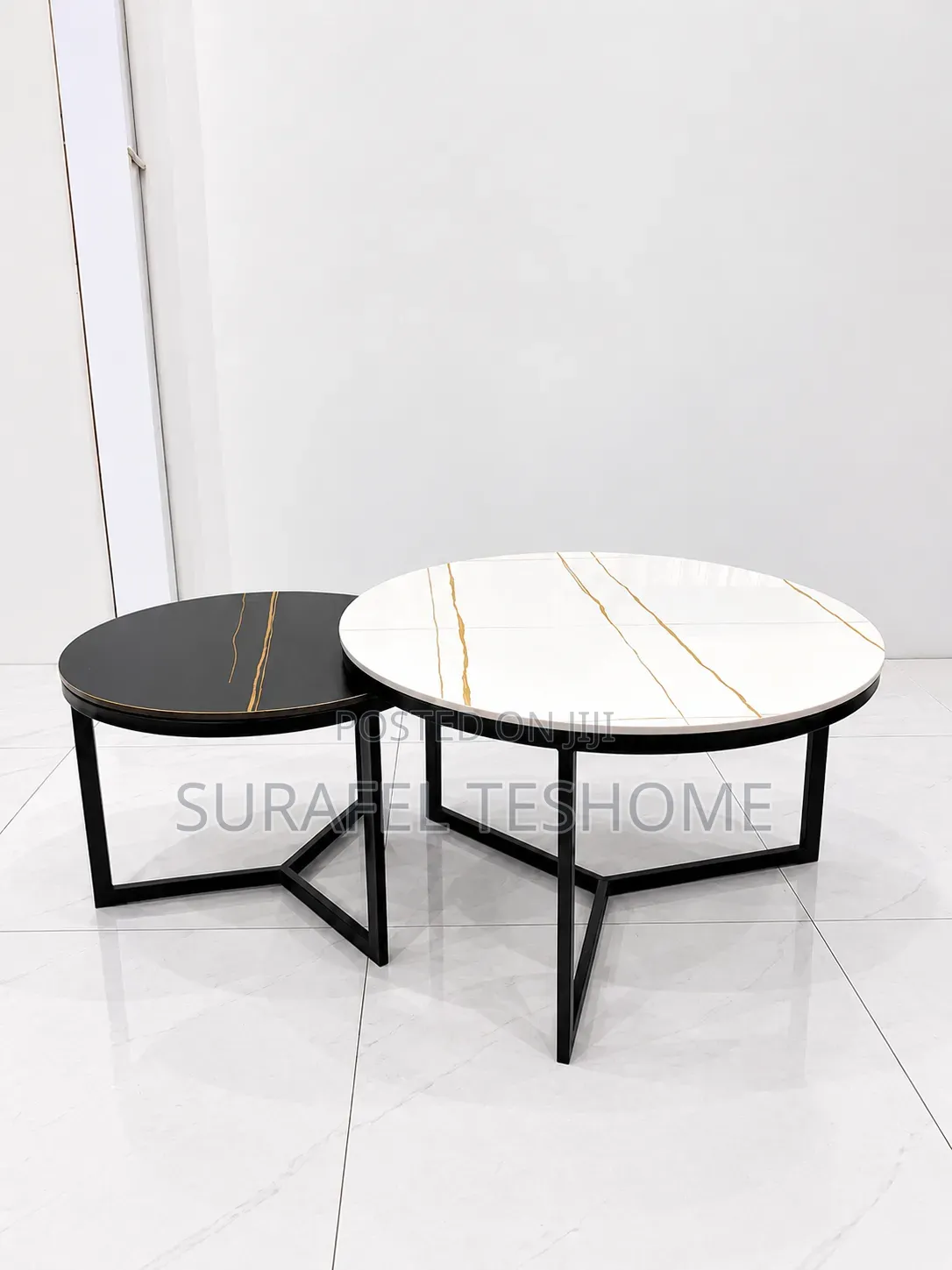 የሽጡ ኮፊ ቴብሎች | Coffee Tables | በኢፖክሲ በ2-3 ቴብሎች