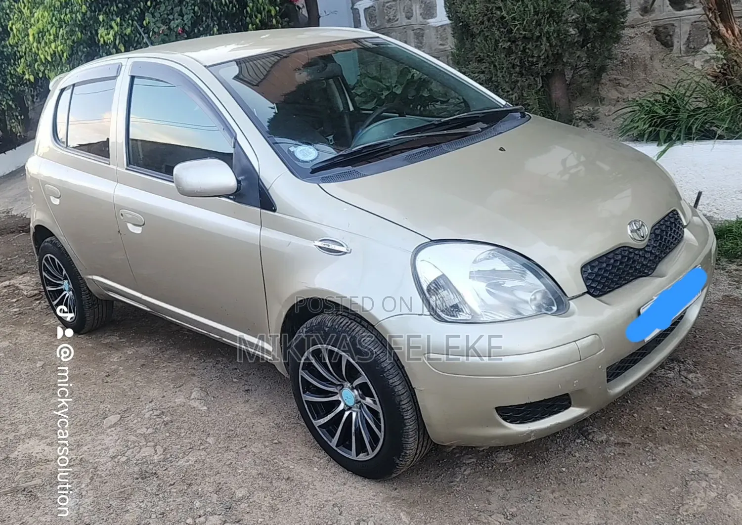Toyota Vitz 2004 Gold