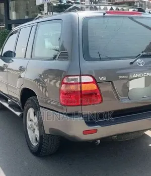 Toyota Land Cruiser 2002 Gray