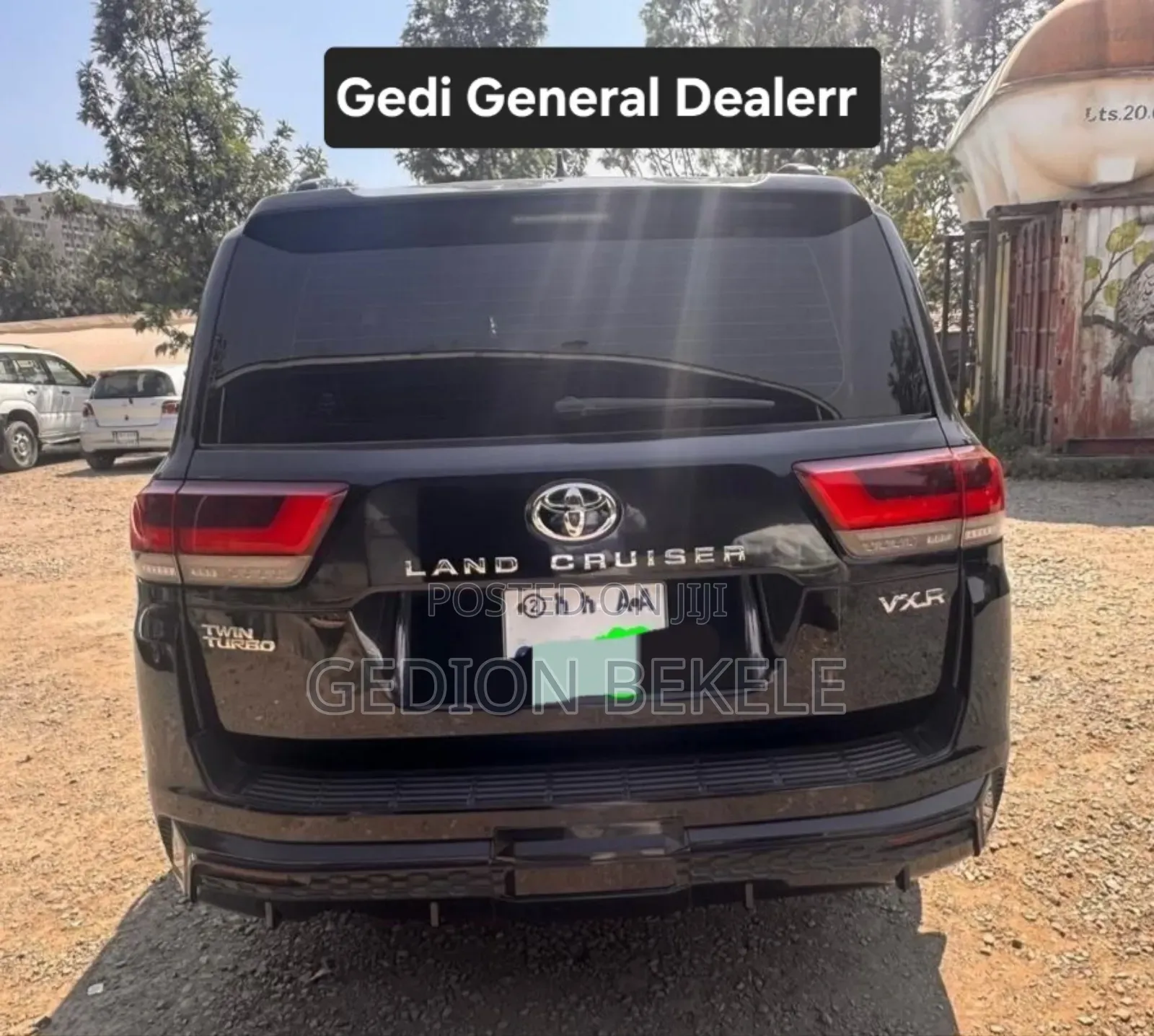 Toyota Land Cruiser 2023 Black