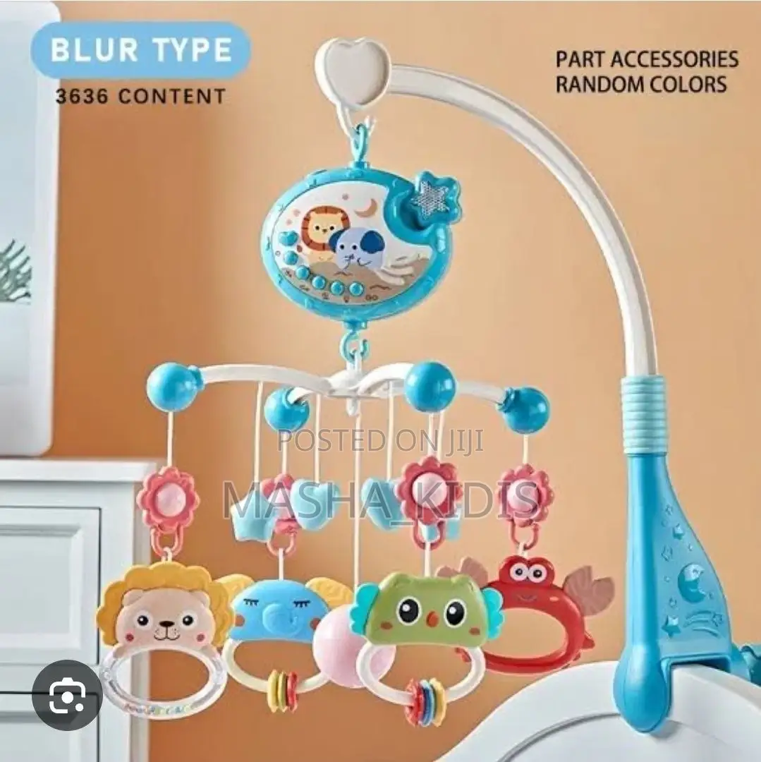 Baby Bed Bell With Det Achable Toy