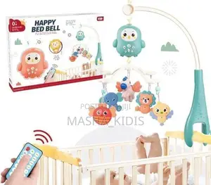 Baby Bed Bell With Det Achable Toy