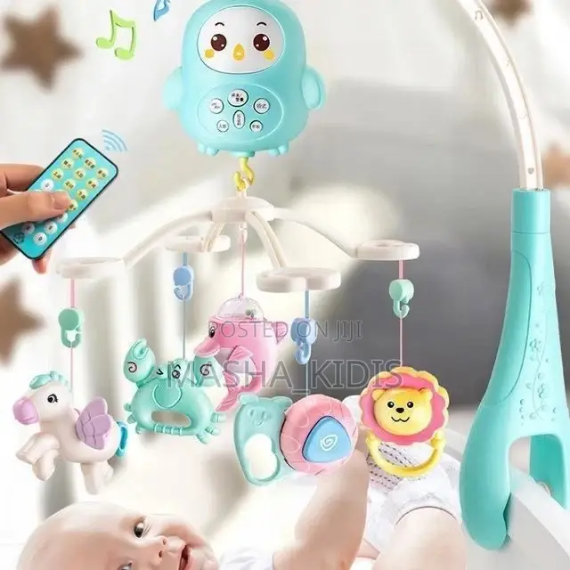 Baby Bed Bell With Det Achable Toy