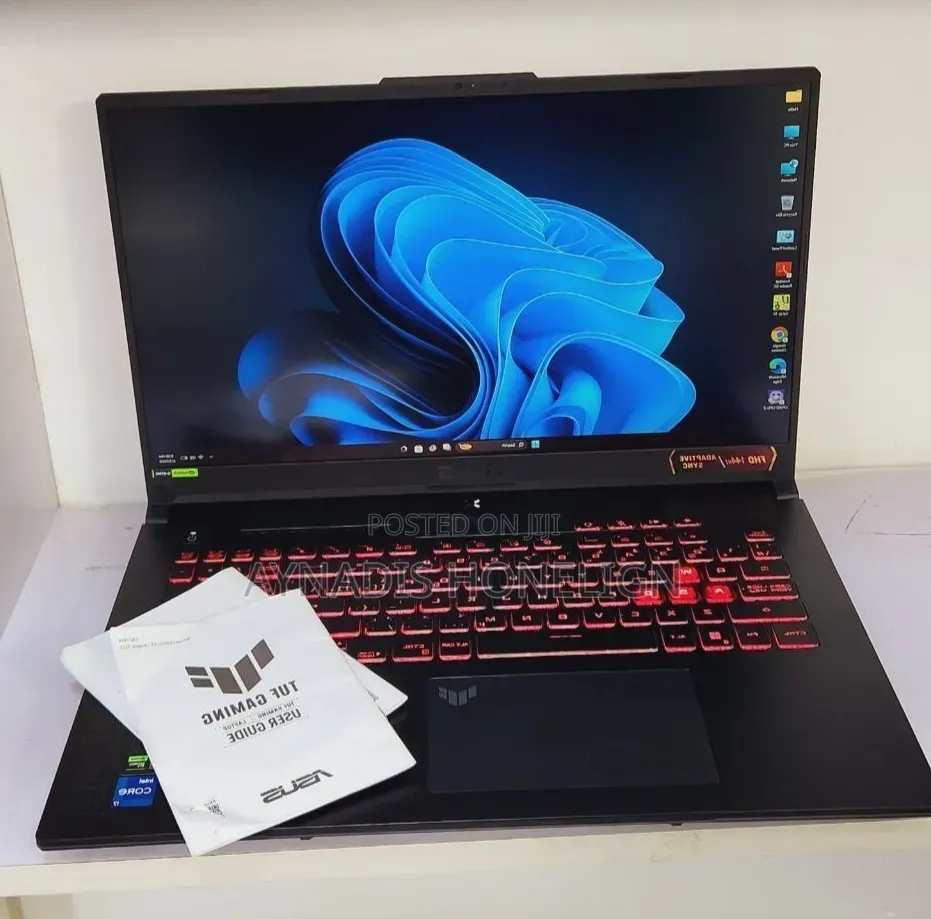 New Laptop Asus TUF Gaming A17 16GB Intel Core i7 SSD 512GB