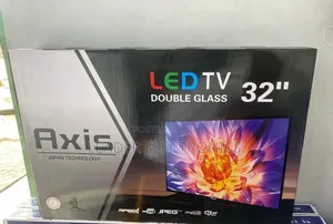 Axis Tv 32" Led Tv Double Glass Tv New
