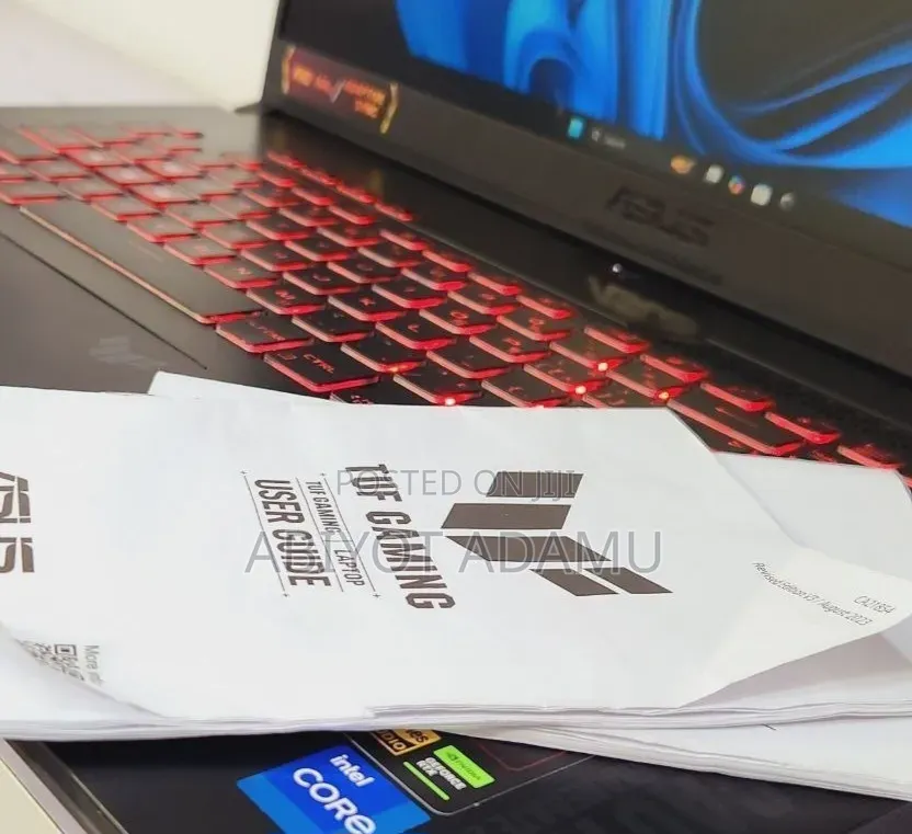 New Laptop Asus TUF Gaming A15 16GB Intel Core i7 SSD 1T