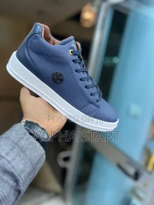 Timberland Ipo Lather Boots Smooth Shoes for Man's