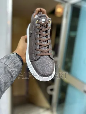 Timberland Ipo Lather Boots Smooth Shoes for Man's
