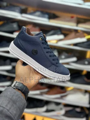 Timberland Ipo Lather Boots Smooth Shoes for Man's