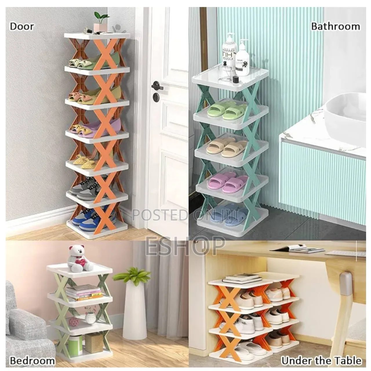 Zeromount 6‐Layer Shoe Rack