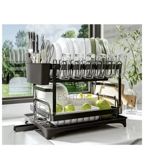 Quick-Install 2-Tier Drainer – No Screws, No Drilling