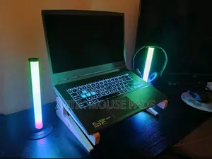 2 PCS RGB Headphone Stands - Usb Powered Lighting for Gaming Setup