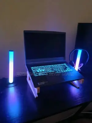 2 PCS RGB Headphone Stands - Usb Powered Lighting for Gaming Setup
